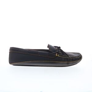 Hitchcock Mens Soft Sole Moc Brown Shoes (NWT)